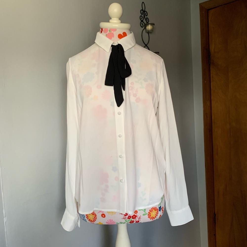 Button up white shirt